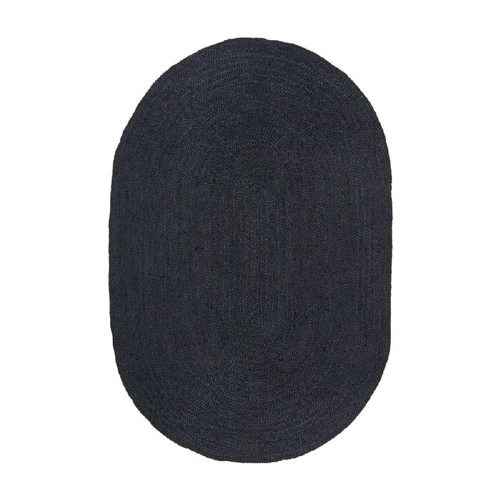 life interiors Bondi Oval Rug (Black)