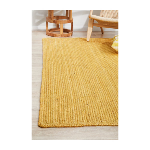Life Interiors Bondi Rectangle Rug (Yellow)