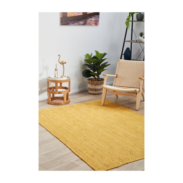 Life Interiors Bondi Rectangle Rug (Yellow)