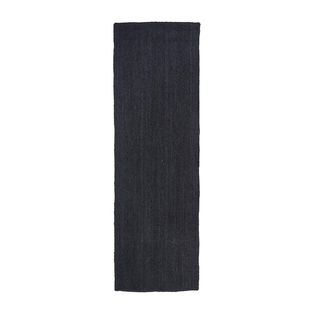 life interiors Bondi Rectangle Runner Rug (Black)