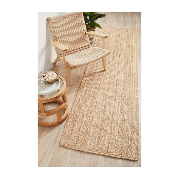 Life Interiors Bondi Rectangle Runner Rug (Natural)