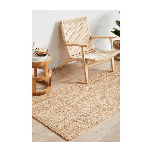 Life Interiors Bondi Rectangle Runner Rug (Natural)