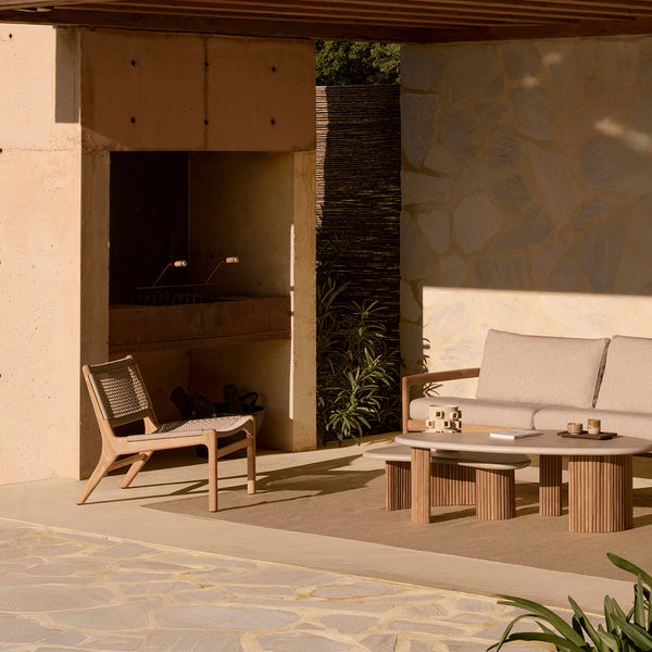 Life Interiors Boomerang Outdoor Coffee Table