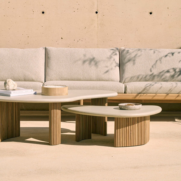 Life Interiors Boomerang Outdoor Coffee Table