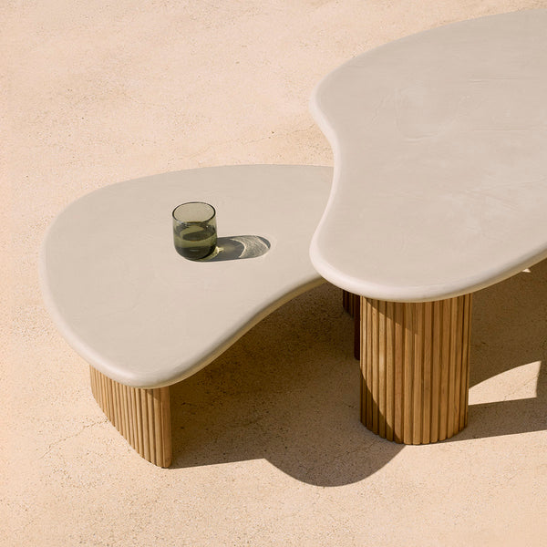 Life Interiors Boomerang Outdoor Coffee Table