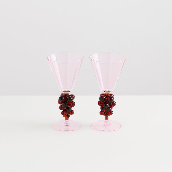 Life Interiors Bordeaux Wine Glasses (Set Of 2)