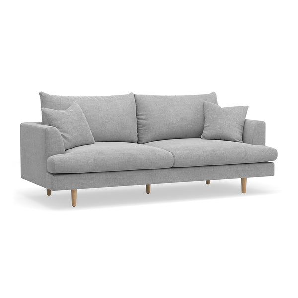 Life Interiors Byron Fabric 3 Seater Sofa