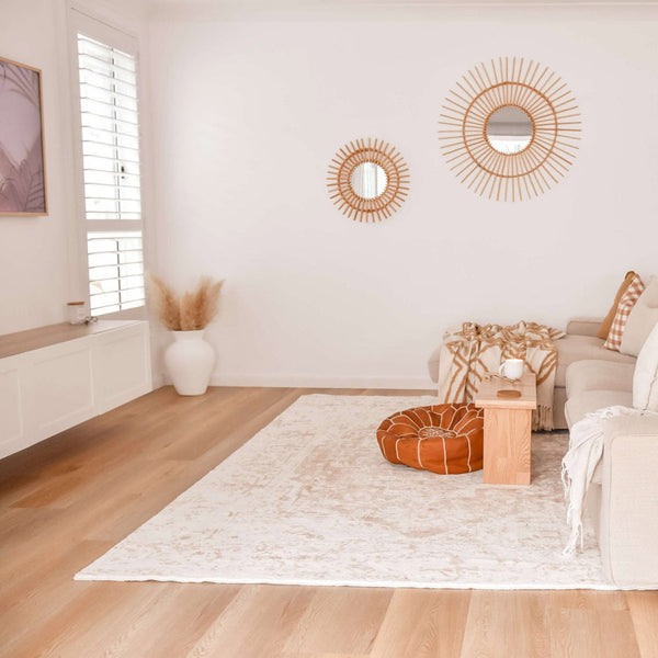 Life Interiors Cabanela Distressed Washable Rug