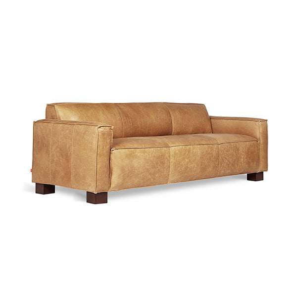 Life Interiors Cabot Leather Sofa