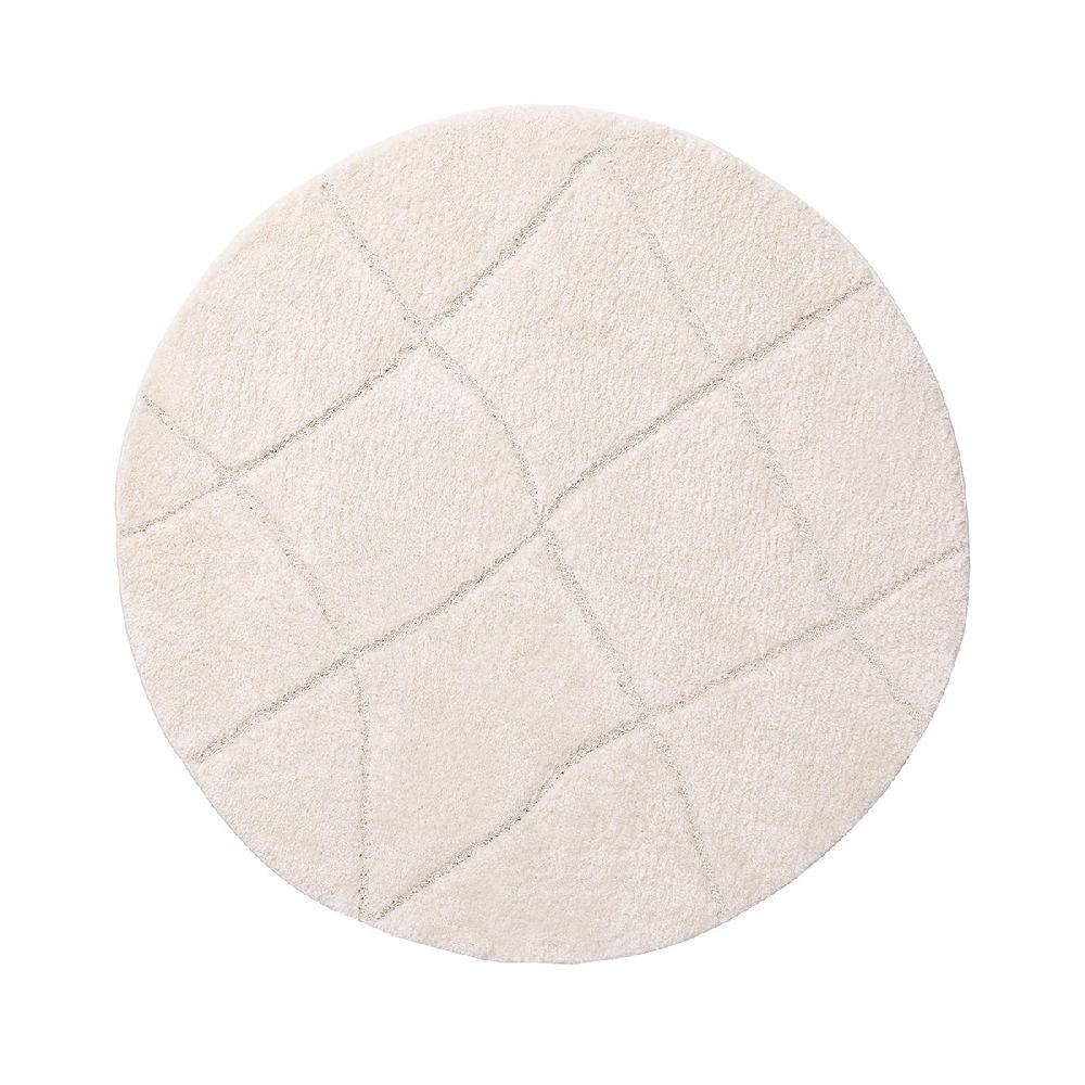 life interiors Calypso Textured Tribal Round Rug