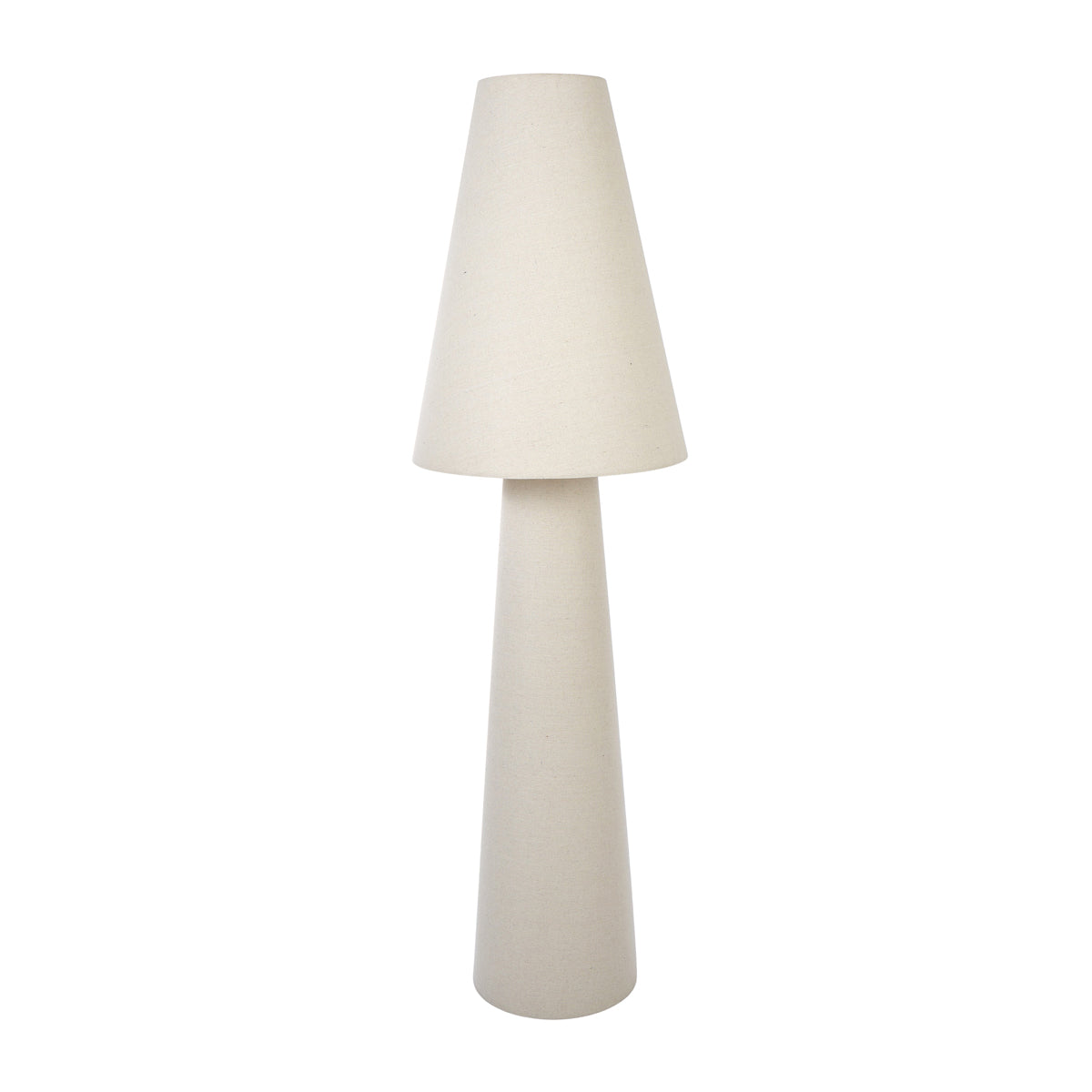 life interiors Carrington Linen Floor Lamp