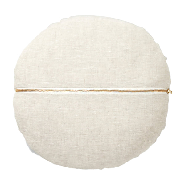Life Interiors Check Round Cushion