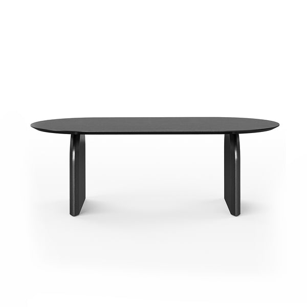 Life Interiors Clover Oval Oak Dining Table
