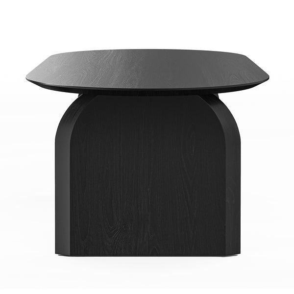 Life Interiors Clover Oval Oak Dining Table