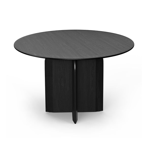 Life Interiors Clover Round Oak Dining Table