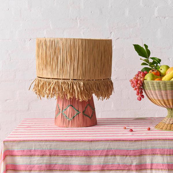 Life Interiors Como Rafia Lamp