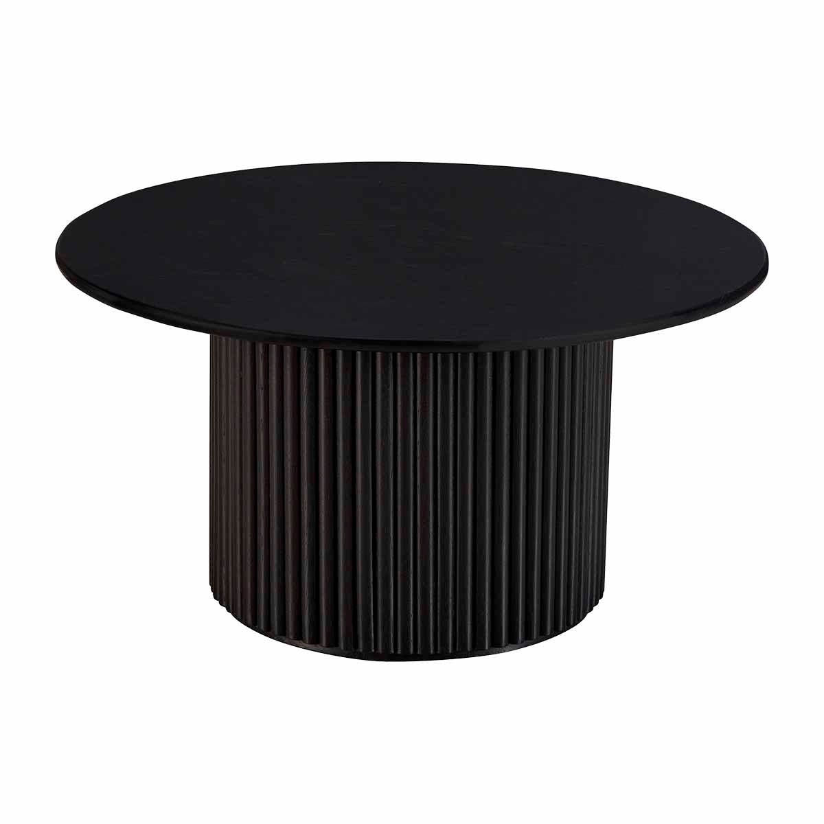 life interiors Cosmos Coffee Table (Black Oak 85cm)