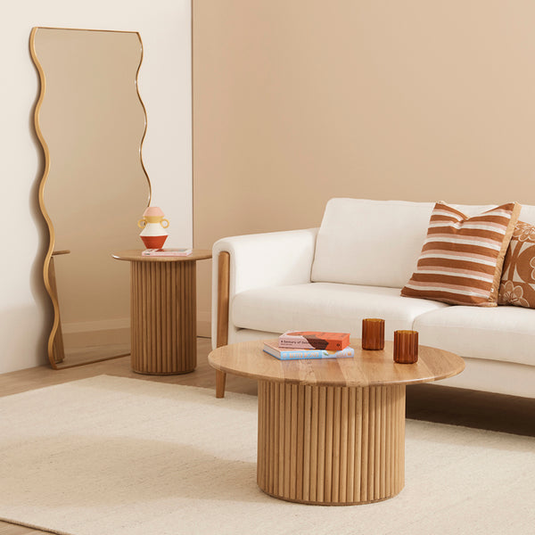 Life Interiors Cosmos Coffee Table (Oak 85cm)