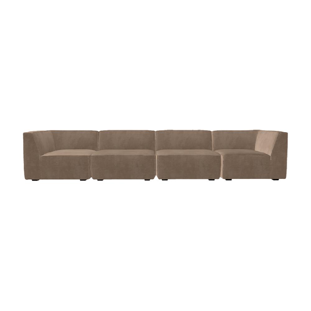 life interiors Dane 4 Seater Modular Sofa