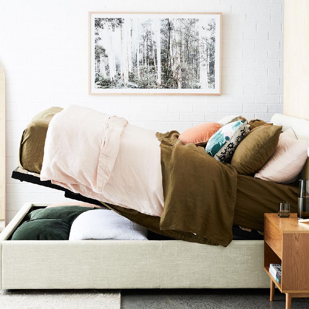 life interiors Dane Storage King Bed