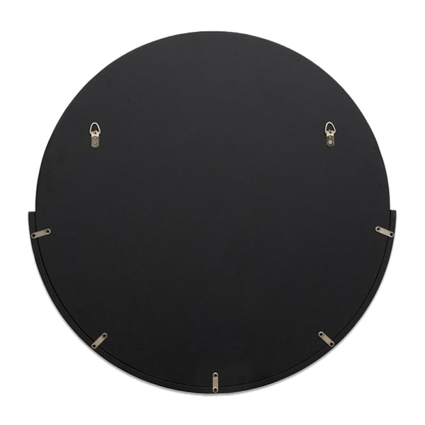 Life Interiors Dawn Round Mirror (Black)