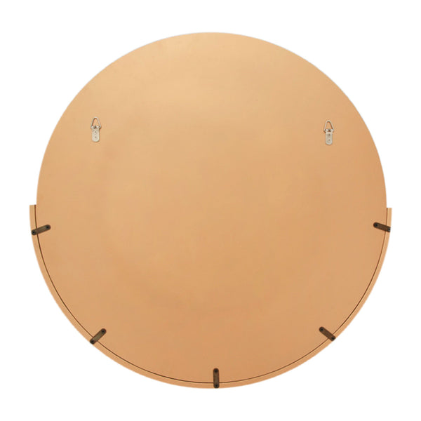 Life Interiors Dawn Round Mirror (Brass)