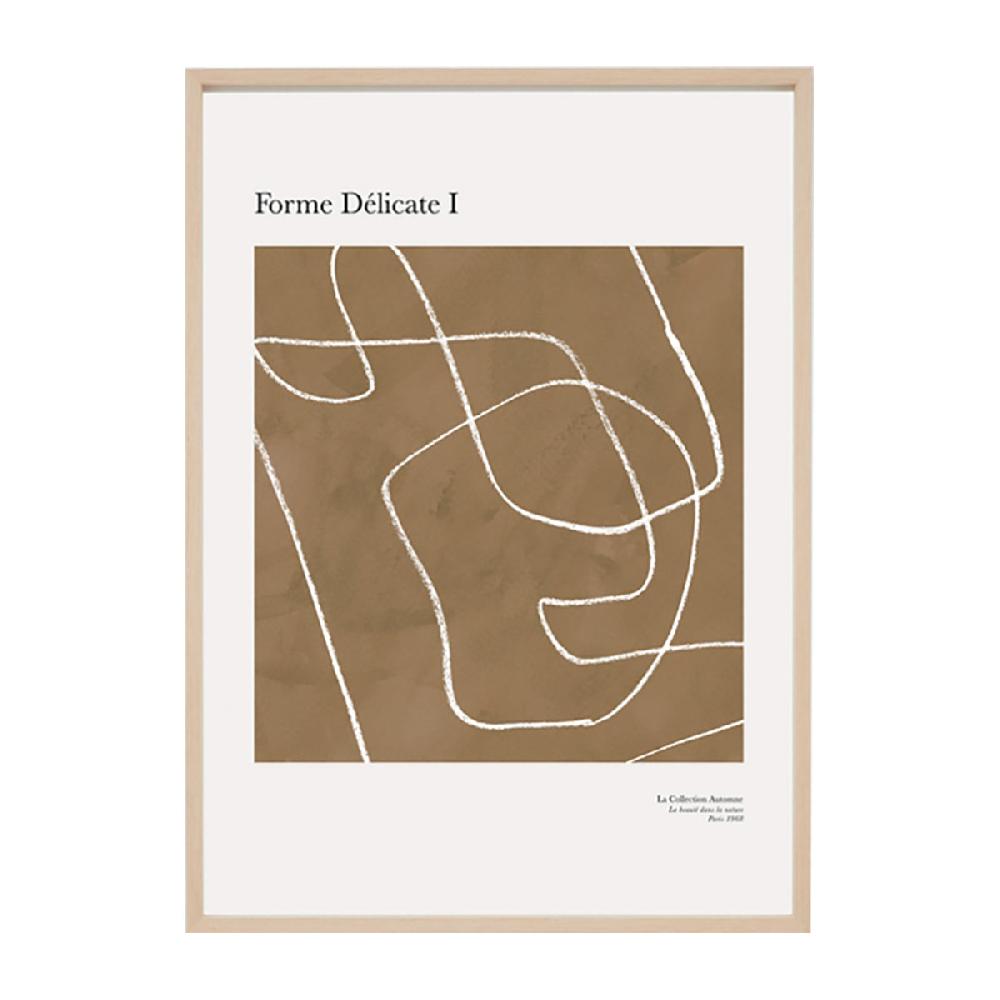 life interiors Delicate Contours 1 Framed Print
