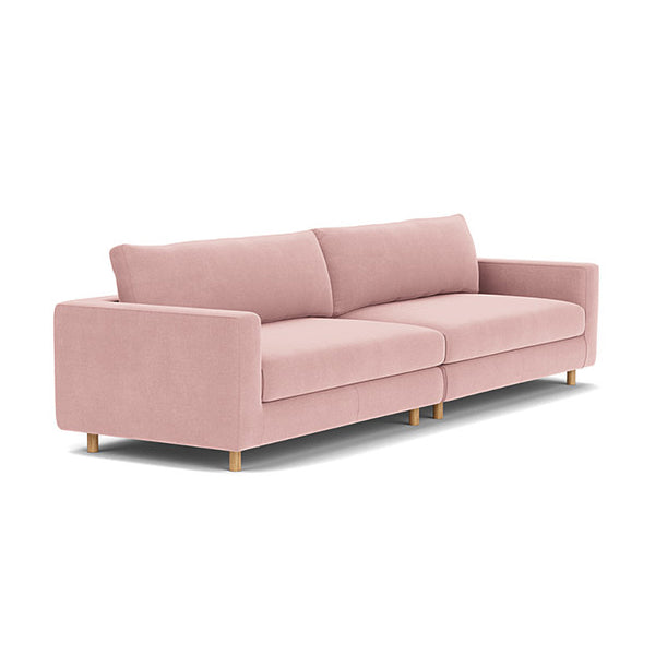 Life Interiors Dylan Fabric 4 Seater Sofa