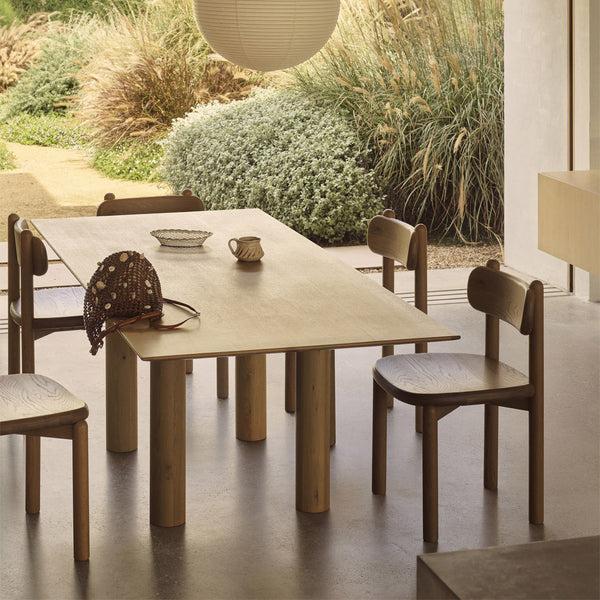Life Interiors Earth Dining Table (Oak 220 X 100cm)