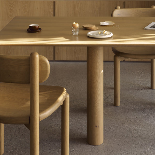 Life Interiors Earth Dining Table (Oak 220 X 100cm)