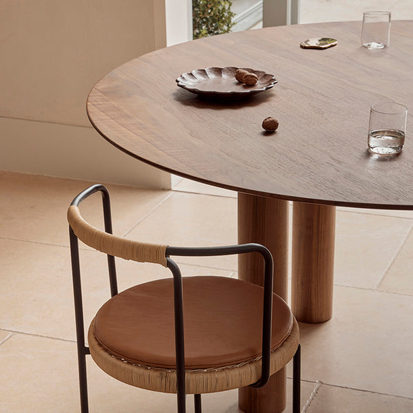 Life Interiors Earth Round Dining Table