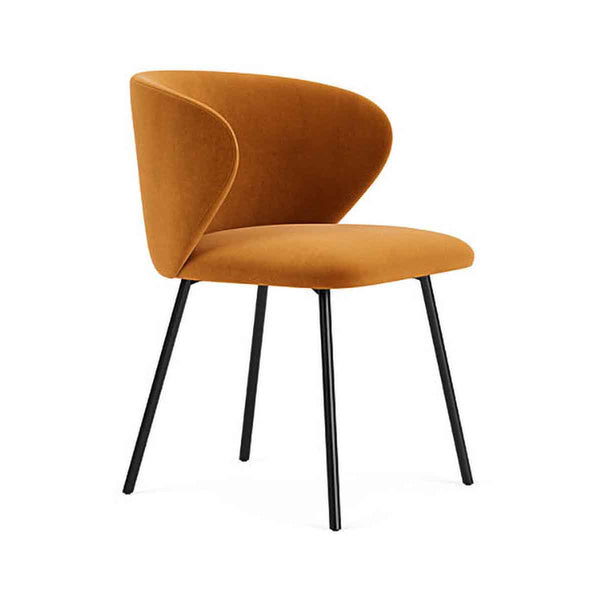 Life Interiors Ellie Velvet Dining Chair
