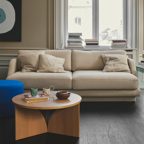 Life Interiors Emma Boucle 3 Seater Sofa