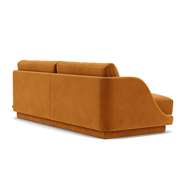 Life Interiors Emma Velvet 3 Seater Sofa