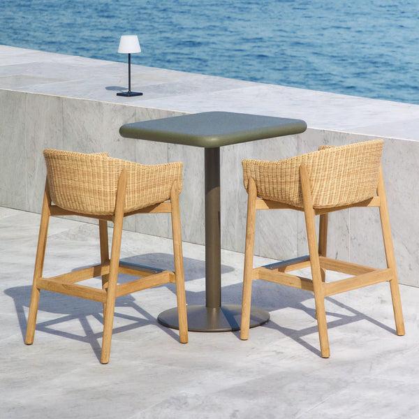Life Interiors Esilda Outdoor Square Dining Table