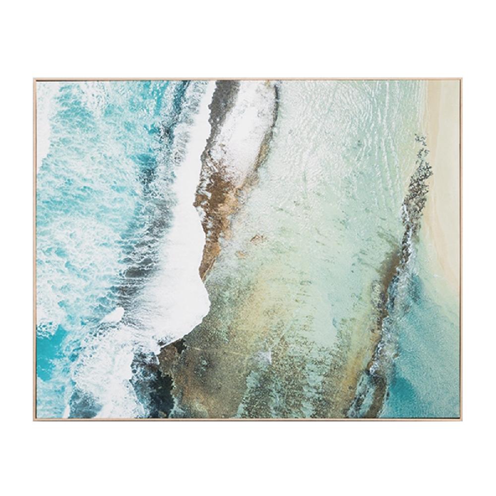life interiors Esperance Framed Canvas
