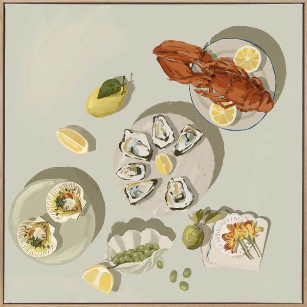 Life Interiors Family Gathering Art Print