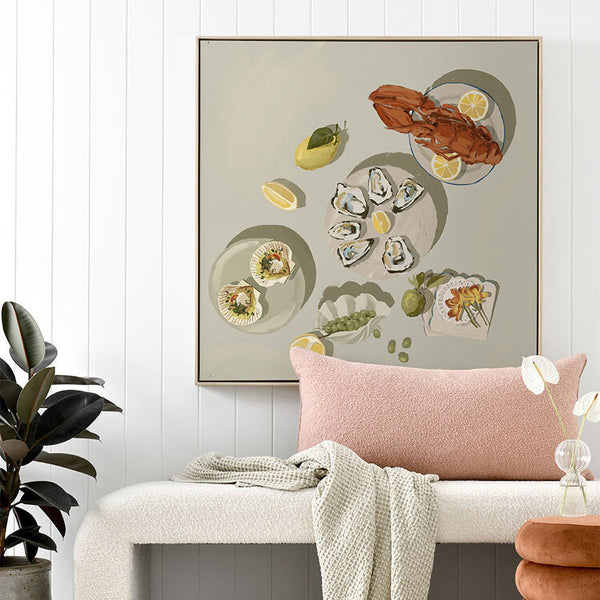 Life Interiors Family Gathering Art Print