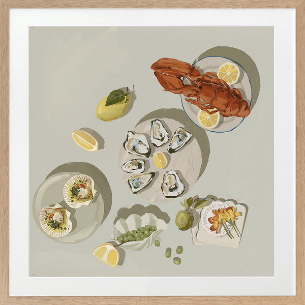 Life Interiors Family Gathering Art Print