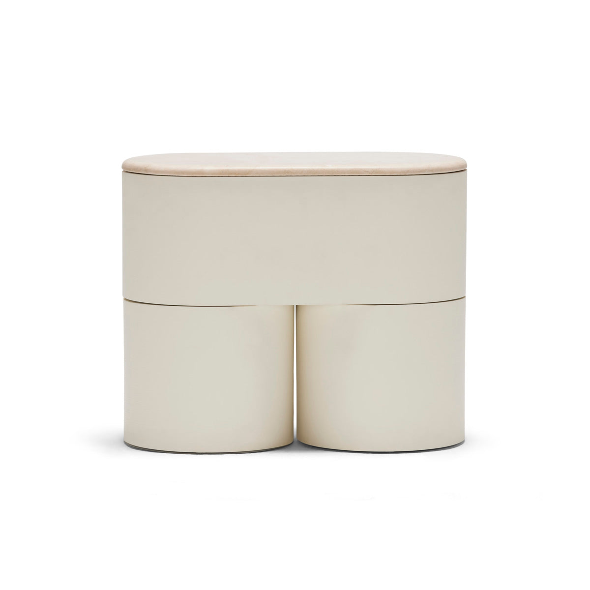 life interiors Fin Bedside Table