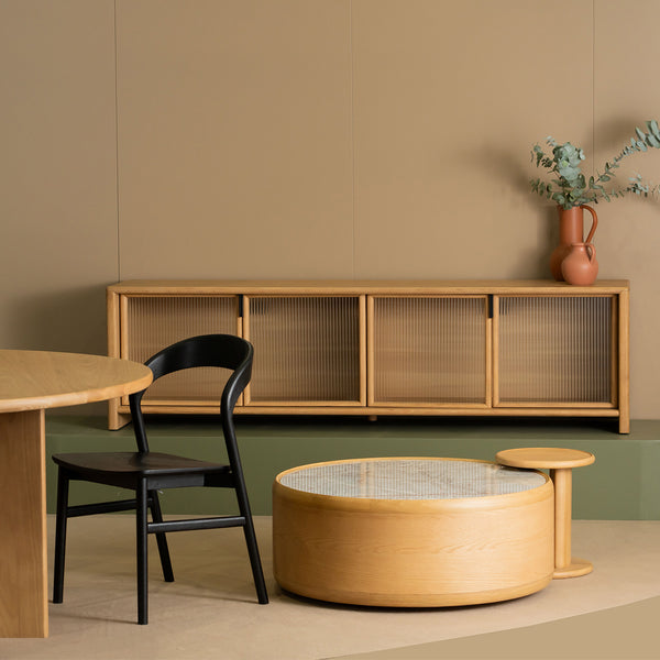 Life Interiors Fletcher Round Coffee Table