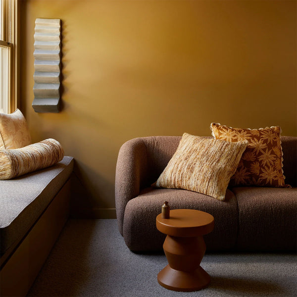 Life Interiors Fleur Bone Cushion