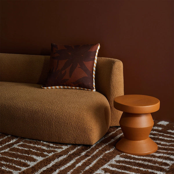 Life Interiors Fleur Chocolate Cushion