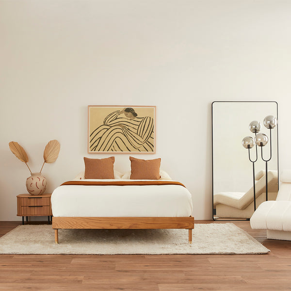 Life Interiors Flynn Curve Leaner Mirror