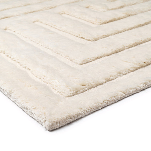 Life Interiors Fontana Abstract Textured Wool Rug