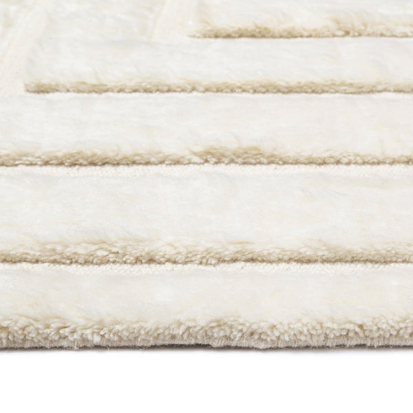 Life Interiors Fontana Abstract Textured Wool Rug