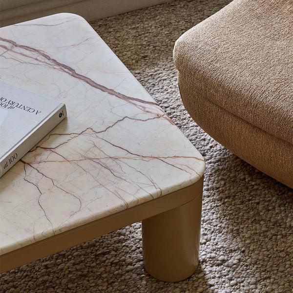 Life Interiors Frankie Marble Coffee Table