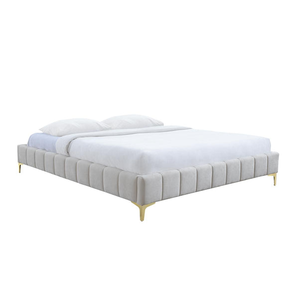 Life Interiors Georgia Fabric King Bed Frame