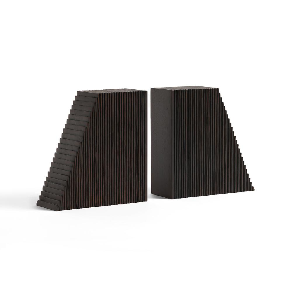 life interiors Grooves Bookends Set of 2