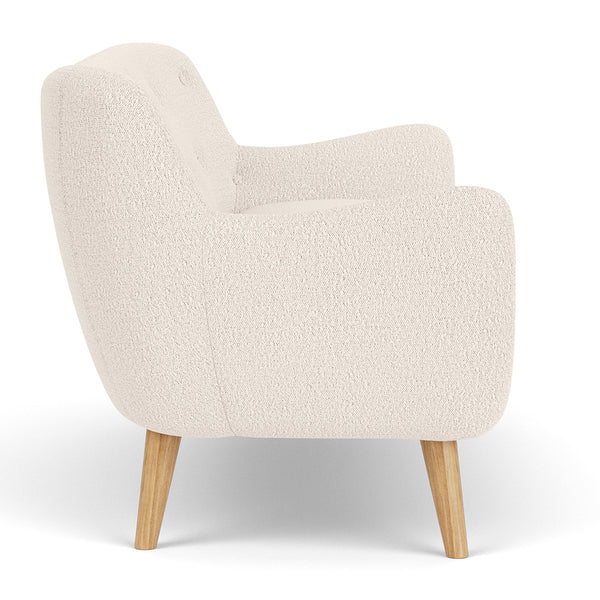 Life Interiors Herman Boucle 3 Seater Sofa